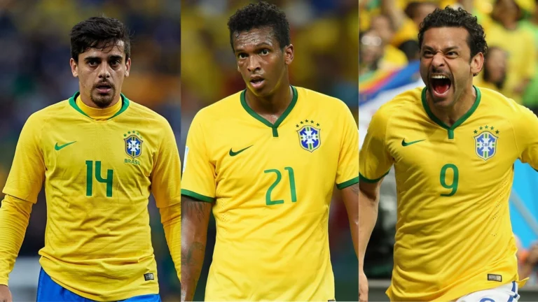 Quando seu time teve jogadores em uma Copa com o Brasil pela última vez