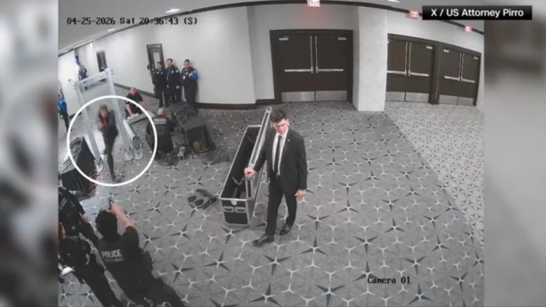 Novo vídeo mostra atirador tentando invadir jantar da imprensa com Trump