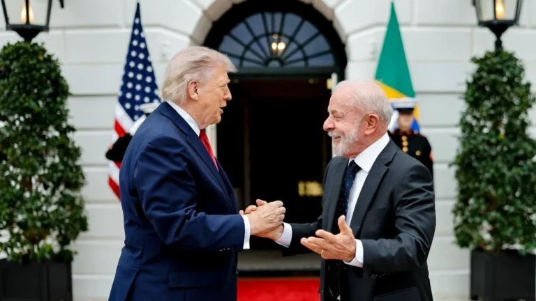 Quaest: para 60%, reunião de Lula com Trump foi boa para o Brasil