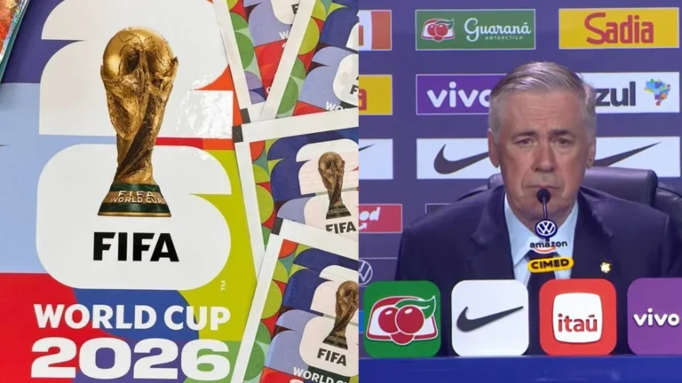 Álbum da Copa “erra” metade da Seleção convocada por Ancelotti; veja