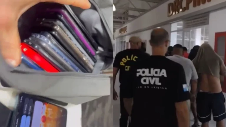 Operação mira grupo ligado ao TCP que desbloqueava celulares roubados no RJ