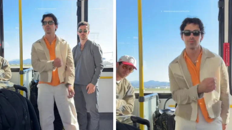 Jonas Brothers chegam ao Brasil para show ao som do “Passinho do Jamal”