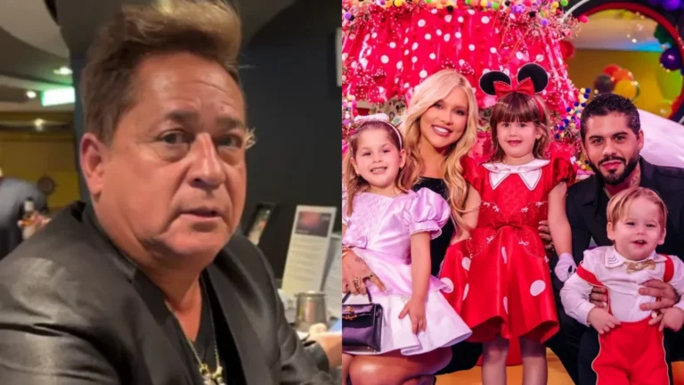Web reage à ausência de Leonardo na festa de neta filha de Virginia