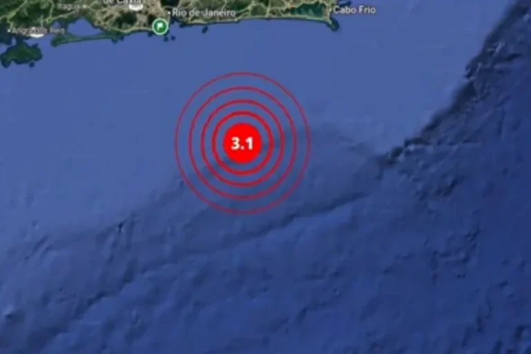 Novo tremor de magnitude 3.1 é registrado no litoral do Rio de Janeiro