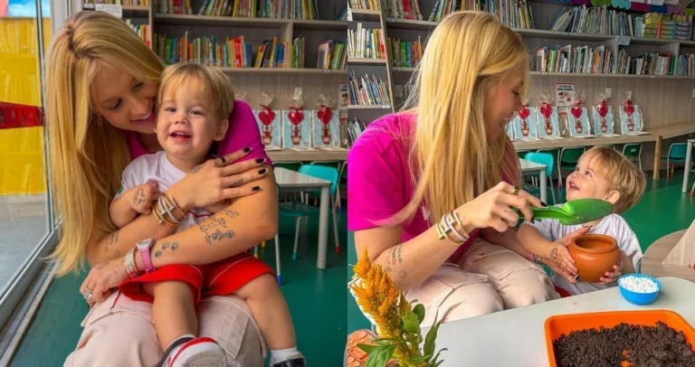 Após rumores de término, Virginia posa com filho caçula e Vini Jr. comenta