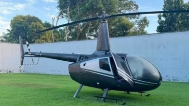Operação que mira deputado apreende helicóptero e dinheiro