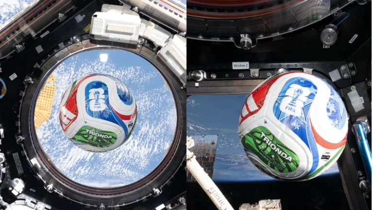Vídeo: Bola oficial da Copa do Mundo viaja pelo espaço com a Nasa