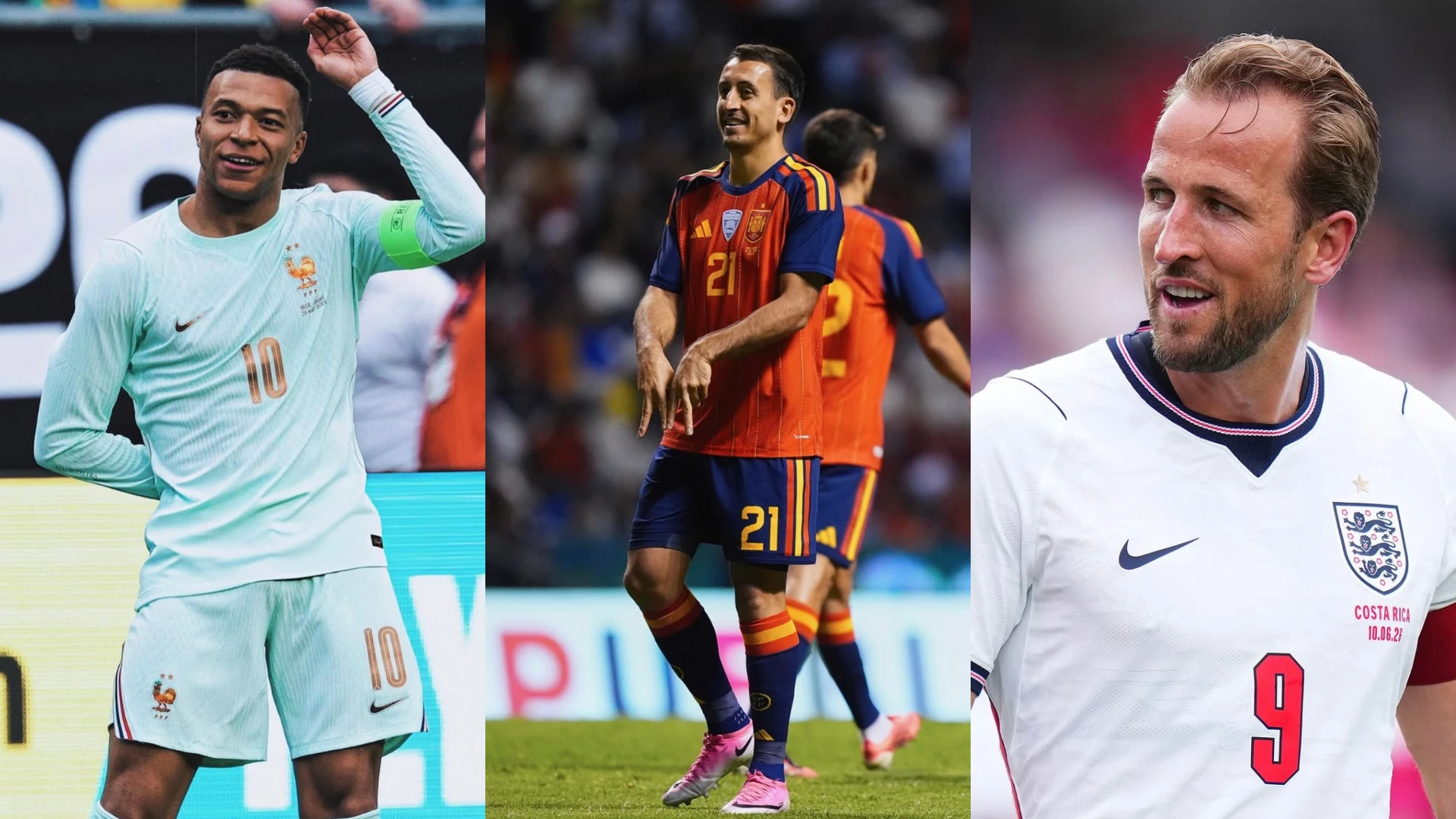 Favoritas ao título? Veja o que coloca França, Espanha e Inglaterra no topo