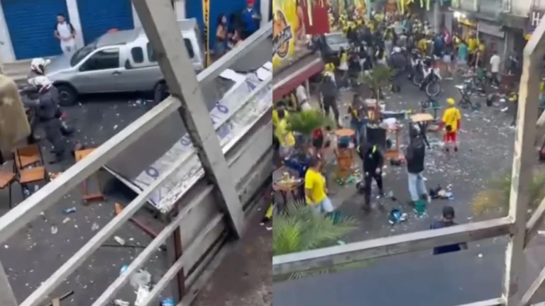 Festa da Copa em Paraisópolis (SP) tem confusão entre moradores e PMs