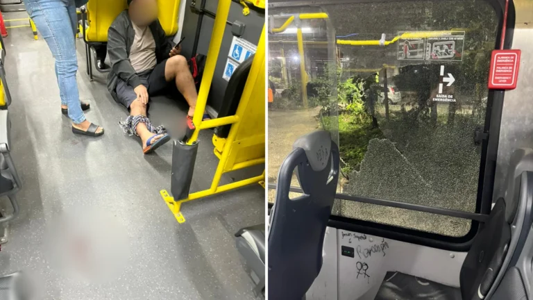 Rio: Passageiro é baleado dentro de ônibus durante operação no Dona Marta