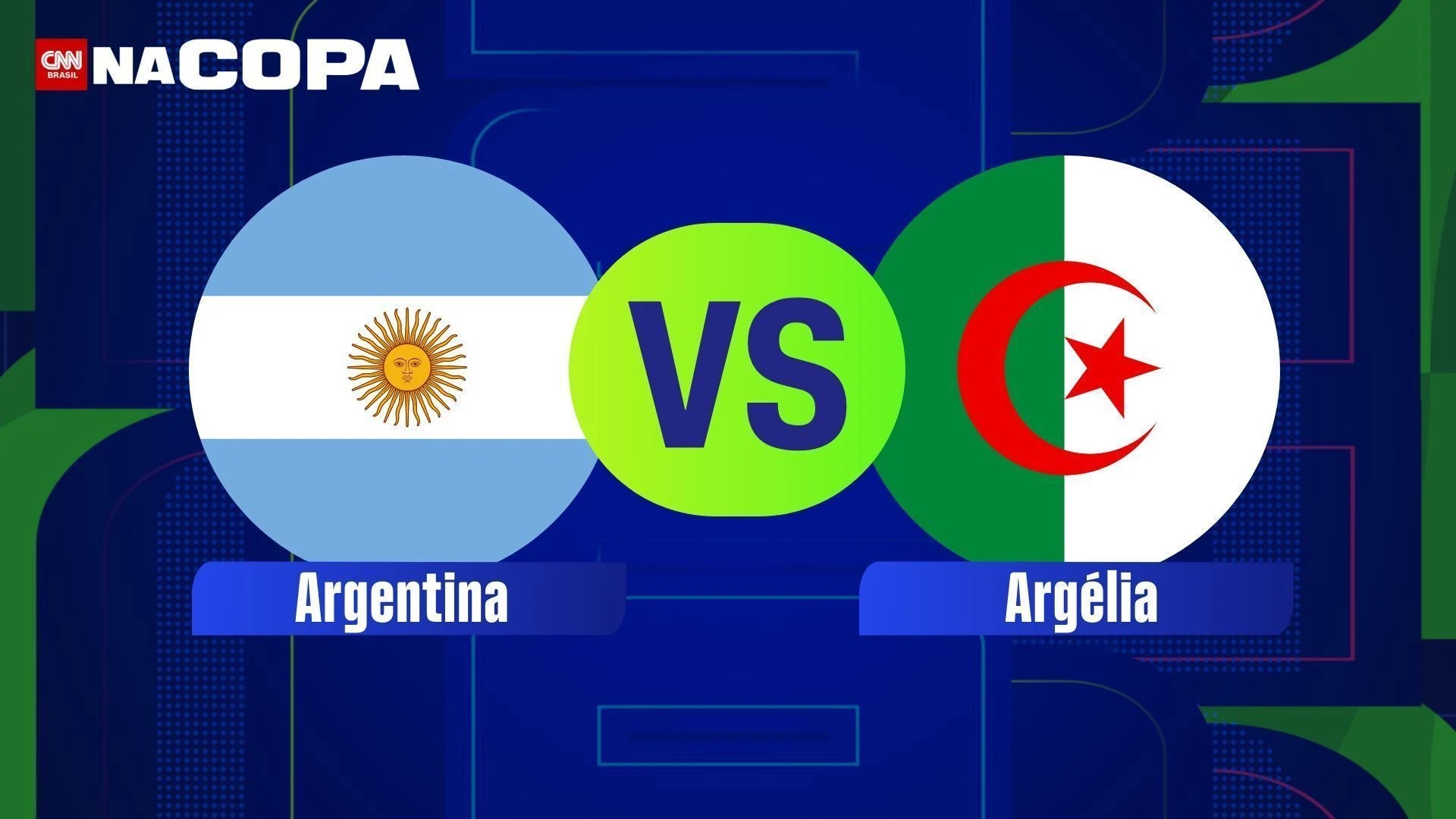 Argentina x Argélia: horário e onde assistir à Copa do Mundo