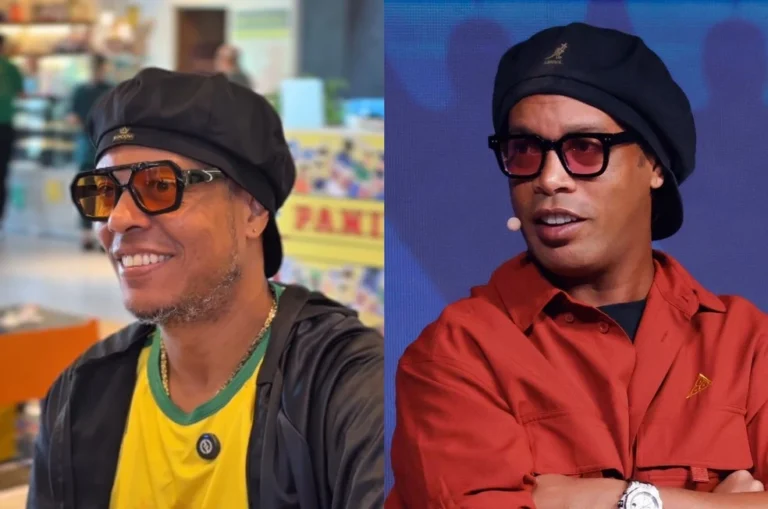 Sósia de Ronaldinho na Paraíba trabalha como porteiro e tem sonho de encontrar o craque: ‘Gostaria do reconhecimento dele’