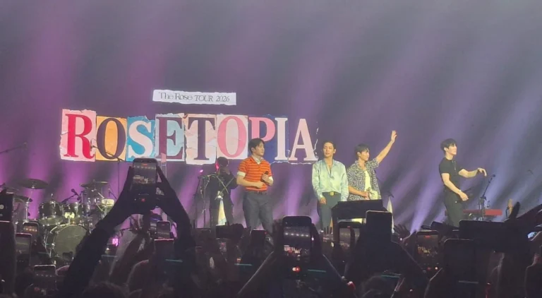 The Rose faz show de despedida no Brasil e integrante lê carta em português