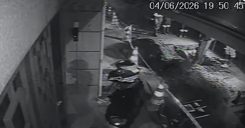 Vídeo mostra momento em que gás vaza durante obra da Sabesp em SP
