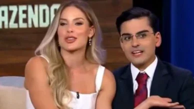 Saory Cardoso se abala com críticas sobre noivado com Dudu Camargo: 'Preconceito'