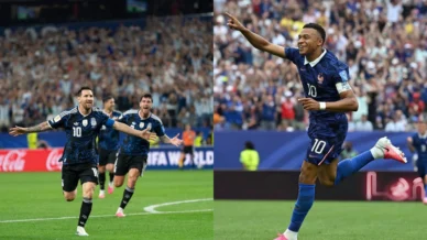 Messi vai marcar mais gols, mas eu quero o troféu, diz Mbappé sobre a Copa