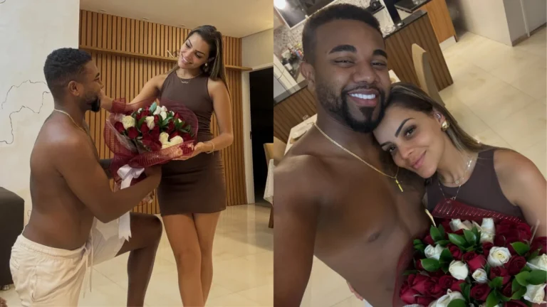Em meio a polêmica com família, Davi se declara à esposa: “Merece respeito”