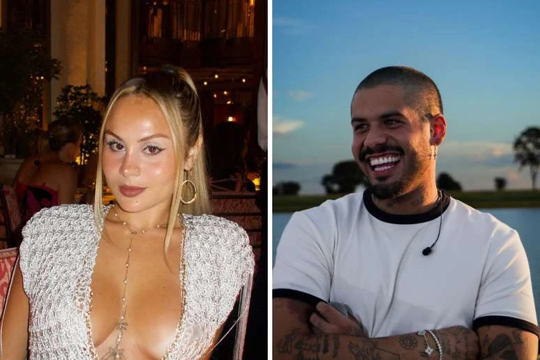 Lara Jucah usa polêmica frase de Vini Jr. após ser flagrada aos beijos com Zé Felipe