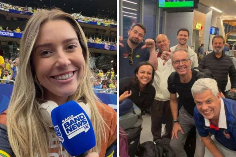 Repórter da Band fica presa nos EUA após ‘falhas’ de companhia e problemas com tornado: ‘Não sei como será a volta’