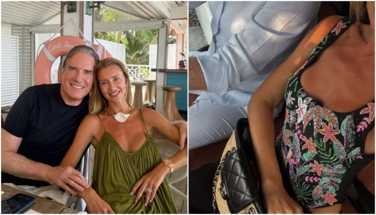 Mulher de Roberto Justus abre álbum nas Bahamas: “Não tem preço”