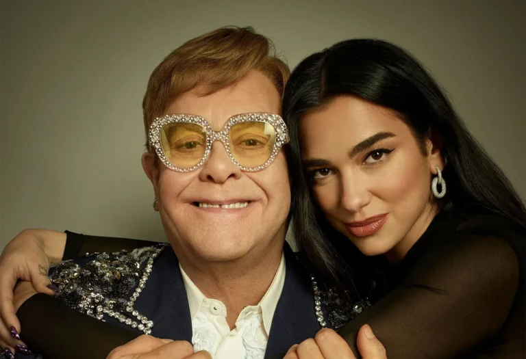 Elton John celebra cinco anos de parceria com Dua Lipa; veja