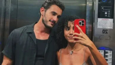 Filipe Bragança e Ramille aparecem agarradinhos após assumirem namoro; veja