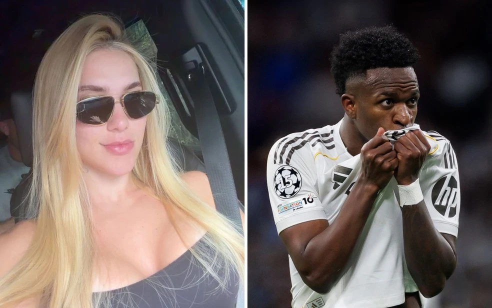 Virginia comemora renovação do contrato de Vini Jr. com Real Madrid: ‘Todo sucesso do mundo para você, amor’