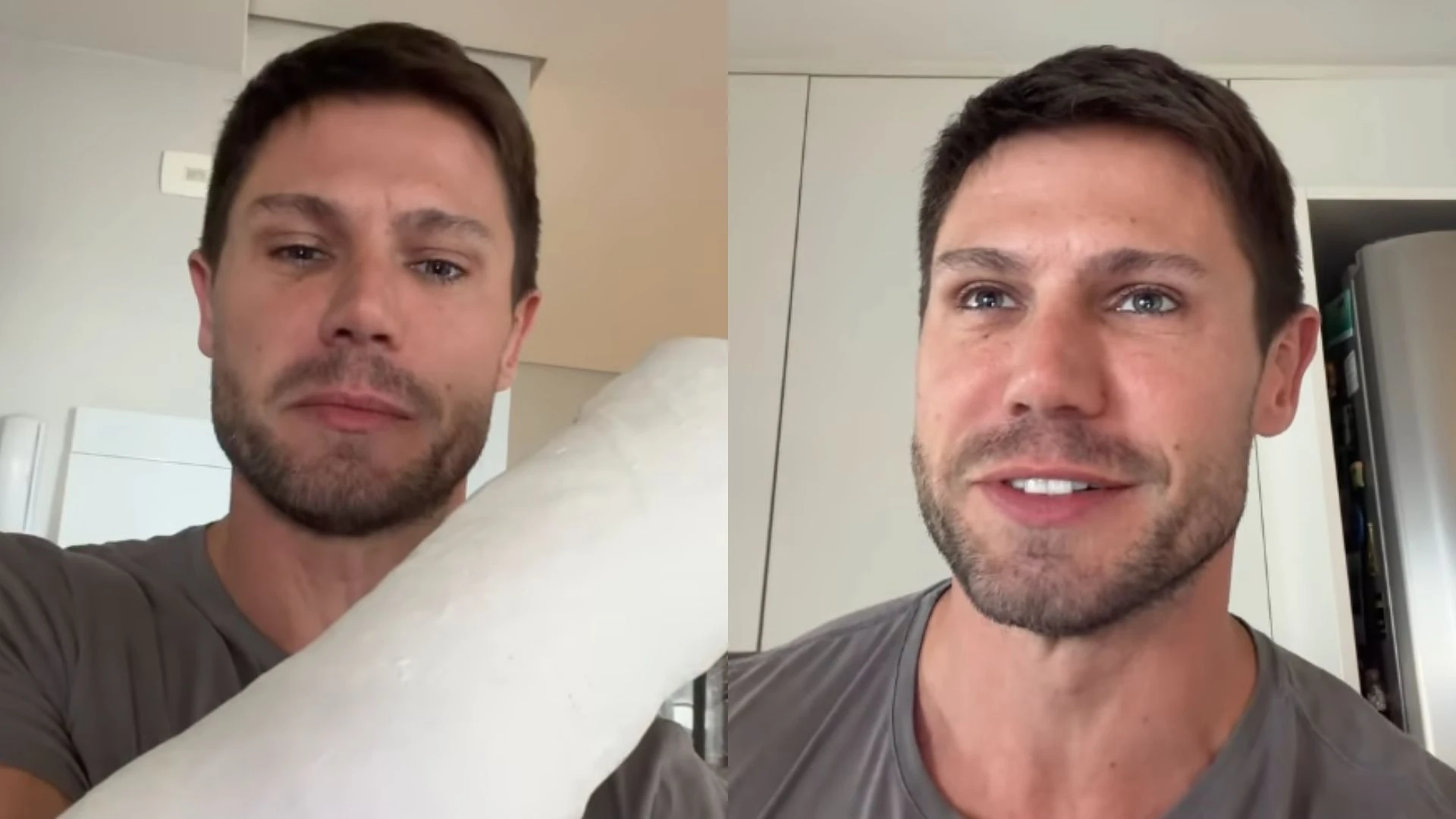 Ex-BBB Jonas Sulzbach relata dificuldades após fraturar o braço