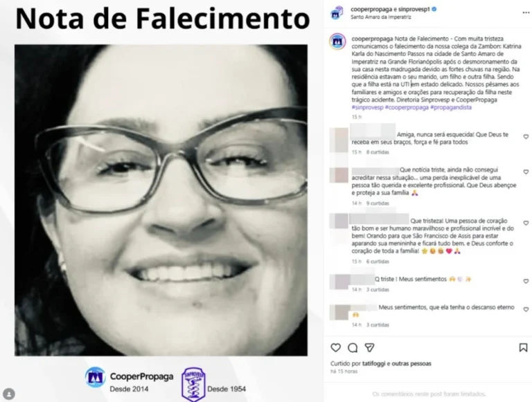 Criança de 10 anos ferida após deslizamento de terra onde a mãe morreu segue na UTI, em SC
