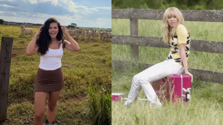 Hannah Montana? Maísa abre álbum de viagem no campo e faz comparação