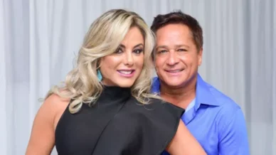 Climão? Poliana Rocha se irrita com perguntas sobre ausência de Leonardo em aniversário do neto