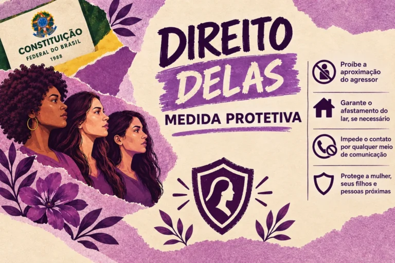 Direito Delas: tudo que uma mulher precisa saber sobre medida protetiva