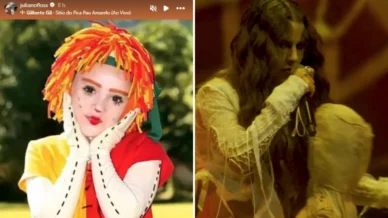 Web vê indireta de Juliano Floss após Marina Sena rasgar boneco no palco