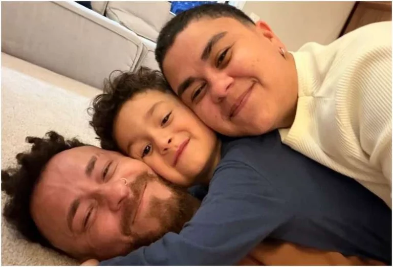 Fred Bruno recebe carinho do filho após levar tiro de raspão em balada de São Paulo
