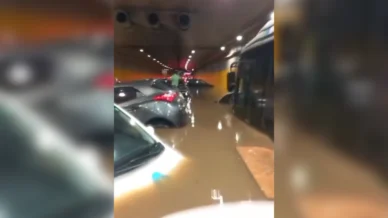 Chuva forte causa cancelamentos de voos no Aeroporto de Congonhas, em SP