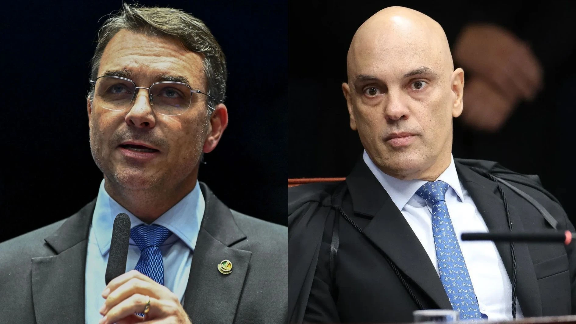 Inquérito contra Flávio sob relatoria de Moraes acende alerta em campanha