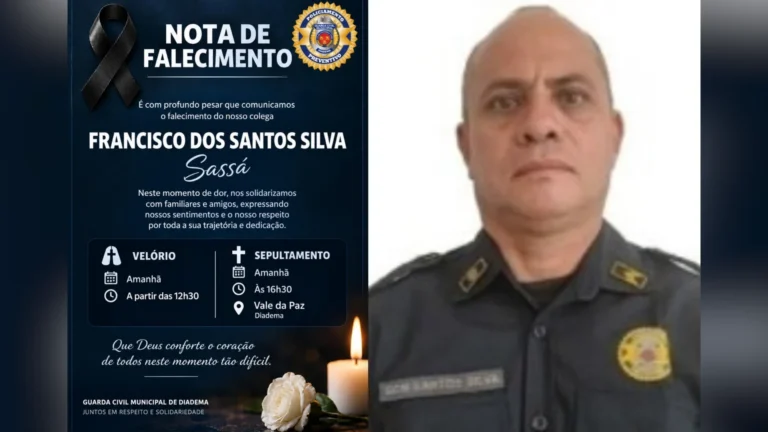 GCM morto durante assalto no ABC Paulista será velado nesta quinta (1)