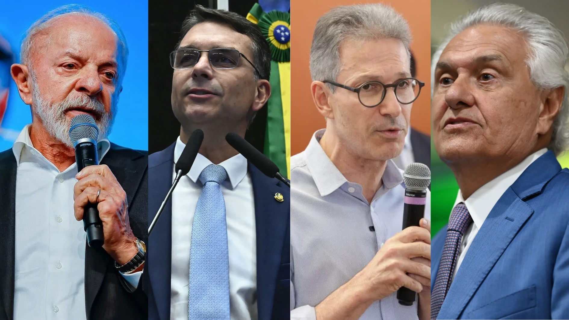 Datafolha: em MG, Lula tem 42%; Flávio, 36%; Zema e Caiado, 4% cada