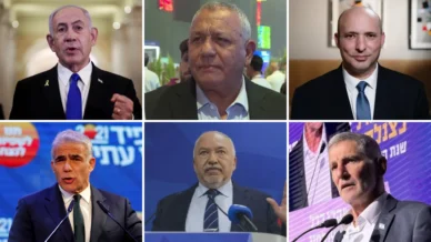 Quais são os principais candidatos que disputam a eleição de Israel?