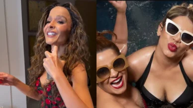 Maiara se emociona ao receber perfume que Marília Mendonça usava