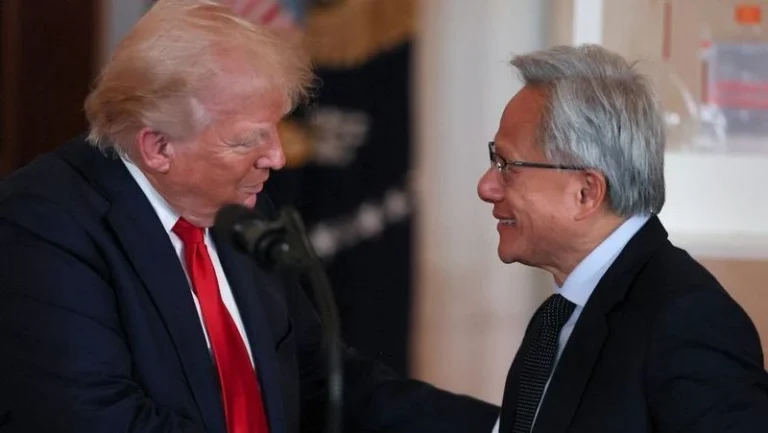 Trump divulga transações com ações da Nvidia